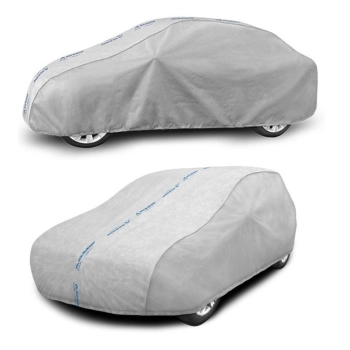 Wodoodporny nieprzemakalny pokrowiec plandeka na samochód Basic Garage M (sedan) 380-425 cm